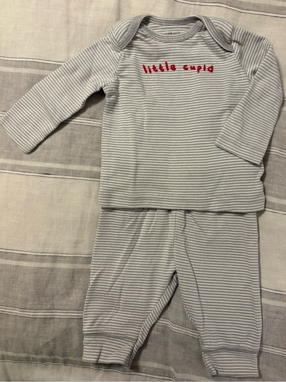 Carter's 3M “Little Cupid” Striped Two-Piece Set